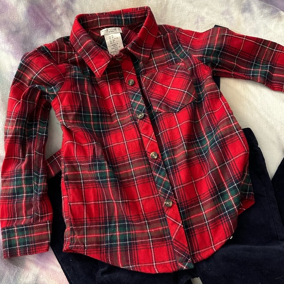 Max Studio Kids Overalls + Shirt - Picture 5 of 7